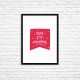 Plakat A3 "Never stop dreaming" (66)