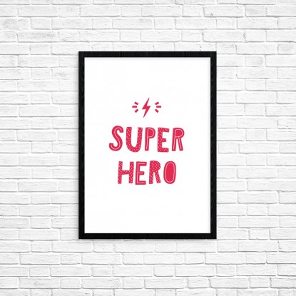 Plakat A3 "Super hero" (79)