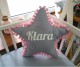 Poduszka z imieniem Klara w kształcie gwiazdki