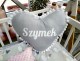 Poduszka z imieniem Szymek w kształcie serca