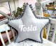 Poduszka z imieniem Tosia w kształcie gwiazdki
