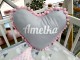Poduszka z imieniem Amelka w kształcie serca