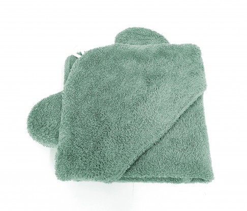 Ręcznik MINI z kapturkiem Frotte Butelkowe